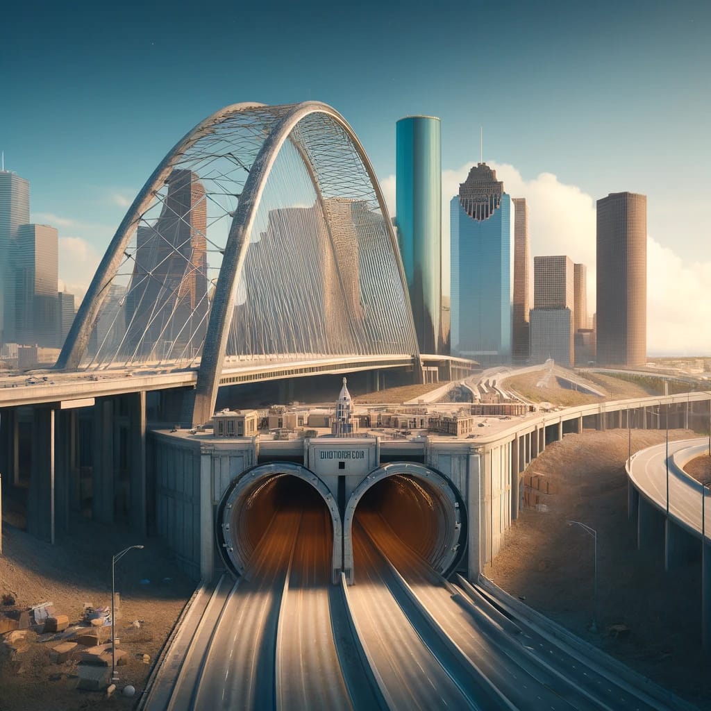 Houston Bridges and Tunnels
